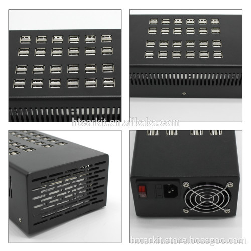 High Quality Wholesale black 48 port usb hub with switch